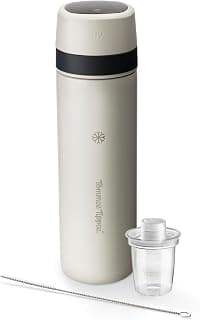 PrepGo Portable Formula Feed Maker Built-in UV Steriliser | Antibacterial Water Filter Removes… product image