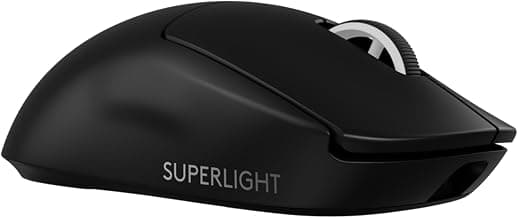 Logitech G PRO X Superlight 2 Lightspeed Kabellose Gaming-Maus, Lightweight, LIGHTFORCE… product image