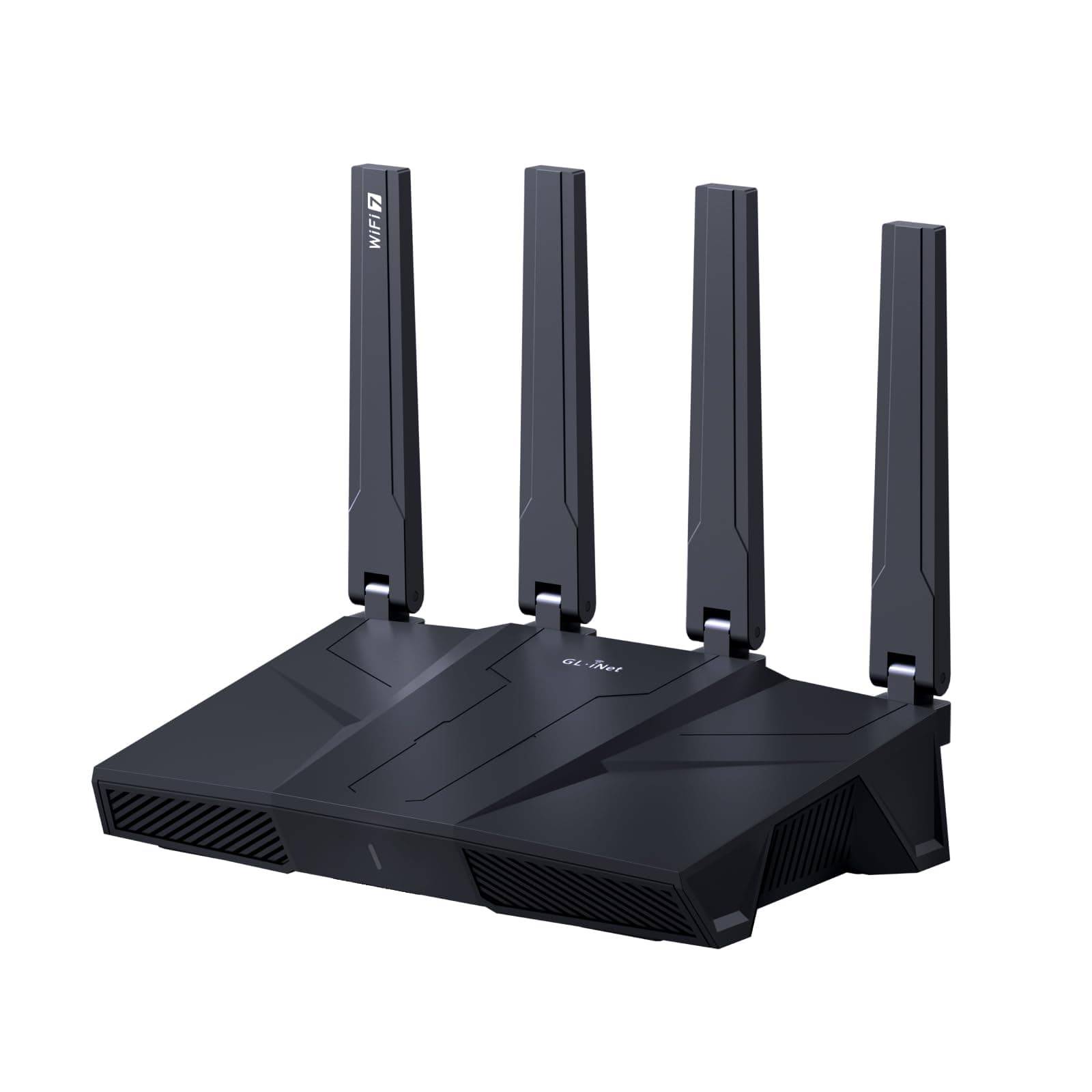 GL.iNet GL-BE9300(Flint 3) Tri-Band WLAN Router WiFi 7 Router, Gaming Routers for Glasfaser Modem, 5x2.5G Ports, 6 GHz, VPN Wireless Internet Computer Routers, Home & Business product image