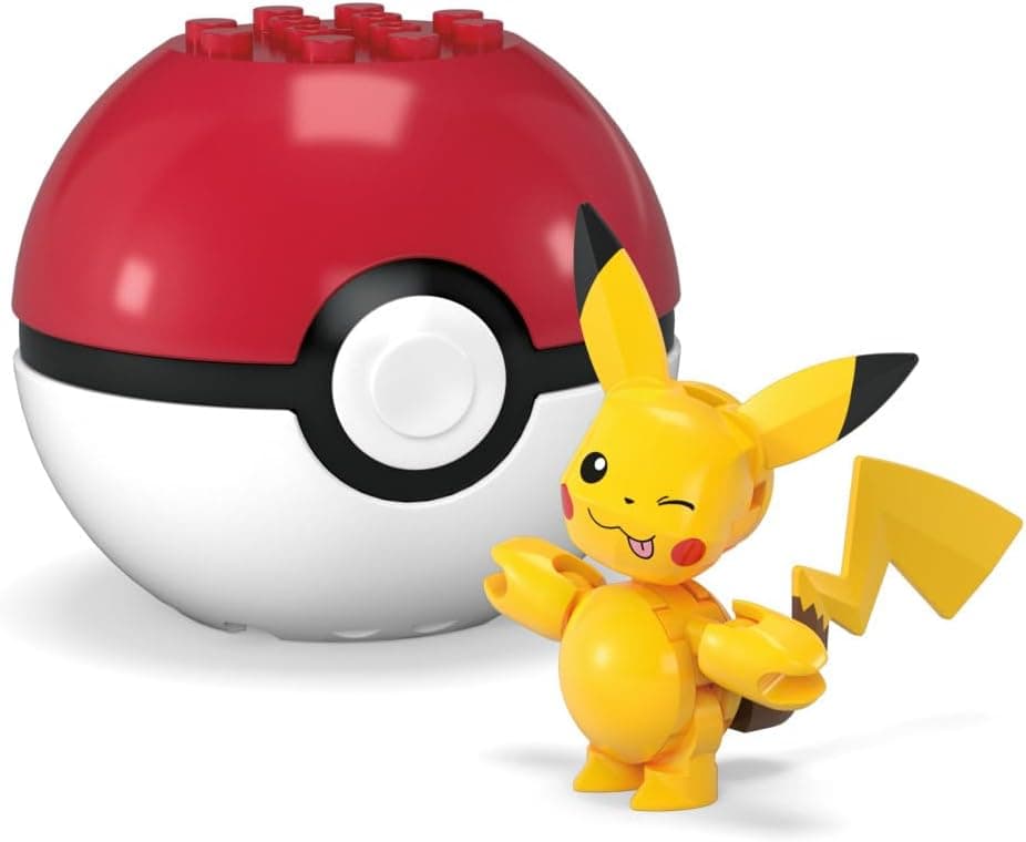 MEGA Pokémon Jouet de construction Pokémon Evergreen Pikachu Ball pour enfants à partir de 6 ans product image