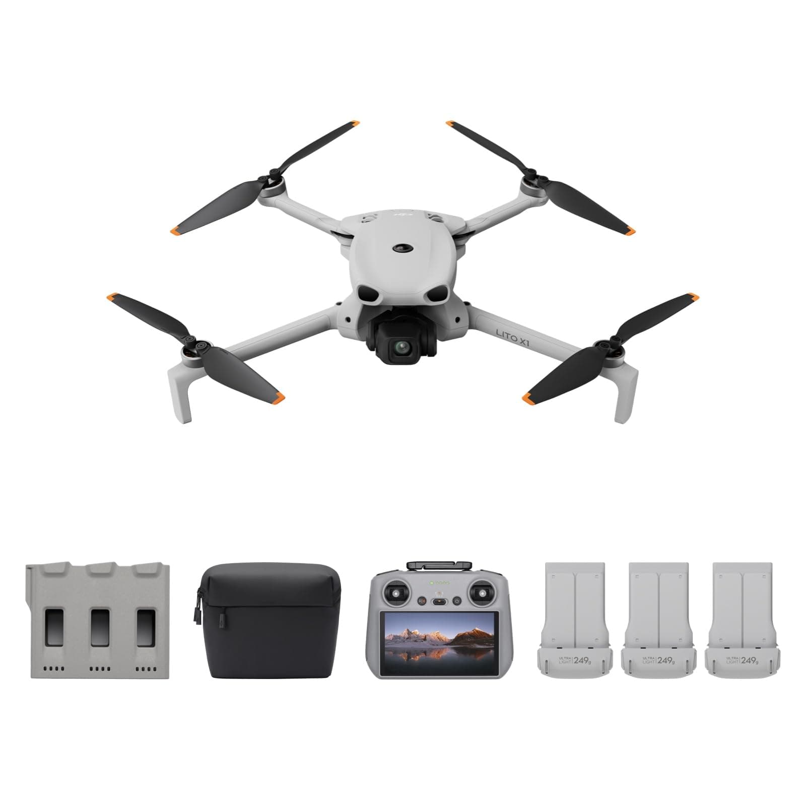 DJI Lito X1 Bundle Fly More (DJI RC 2), Version améliorée de Mini 3 product image