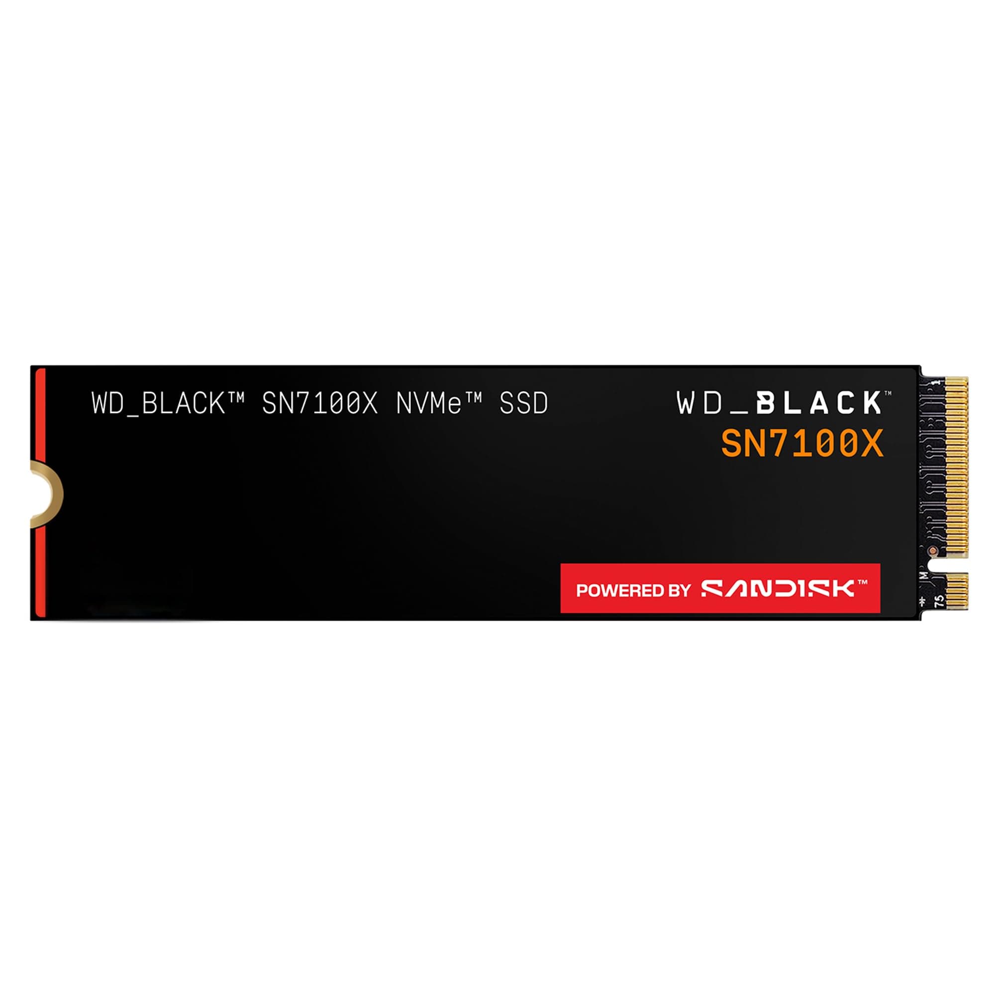 WD_Black SN7100X NVMe SSD 2 TB (Speicher mit Lesegeschwindigkeiten bis zu 7.250 MB/s,… product image