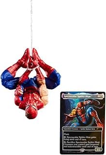 Hasbro Marvel Legends Series Magic: The Gathering Spider-Man with Battle Tracks, Action Figure… product image