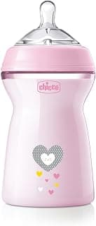 Natural Feeling Anti-Colic Baby Bottle 6+ Months 330 ml, Baby Bottle with Soft and Flexible… product image