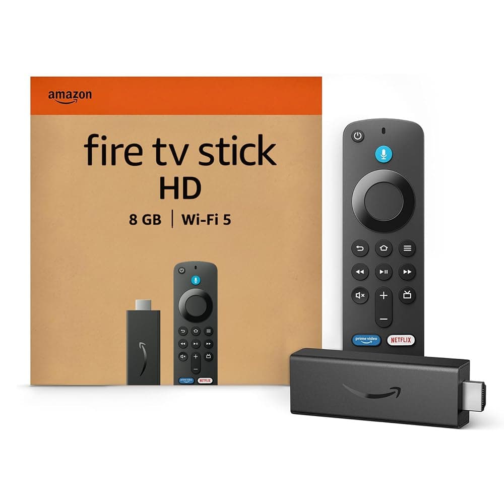 Amazon Fire TV Stick HD, Free- und Live-TV, Alexa-Sprachfernbedienung, Smart-Home-Steuerung,… product image