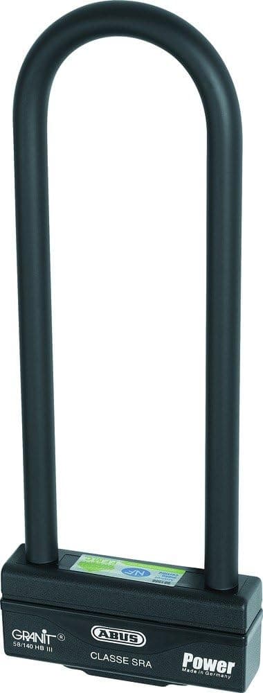 ABUS U-lock Granit Power 58/140HBIII - zamek motocyklowy z wkładką XPlus - poziom… product image
