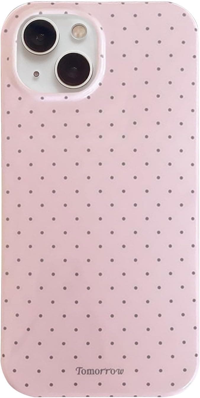 Reownest Handyhülle für iPhone 13/iPhone 14 Polka Dot Hülle, Cute Mode Wellenpunkt Muster… product image