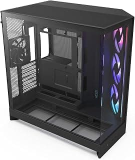NZXT H9 Flow RGB - Dual-Kammer ATX PC-Gehäuse - Schwarz product image