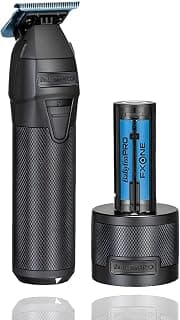 BabyLiss Pro FXONE Skeleton Metal Black Trimmer Detail Cutting Machine | T-Blade Hair Clipper… product image