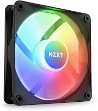 NZXT F120 RGB Core - 120mm Hub Mounted RGB PC Fan - Black | 120mm RGB fan with 8 addressable… product image