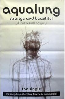 Aqualung – Strange & Beautiful – 100 x 150 cm/shows Poster product image