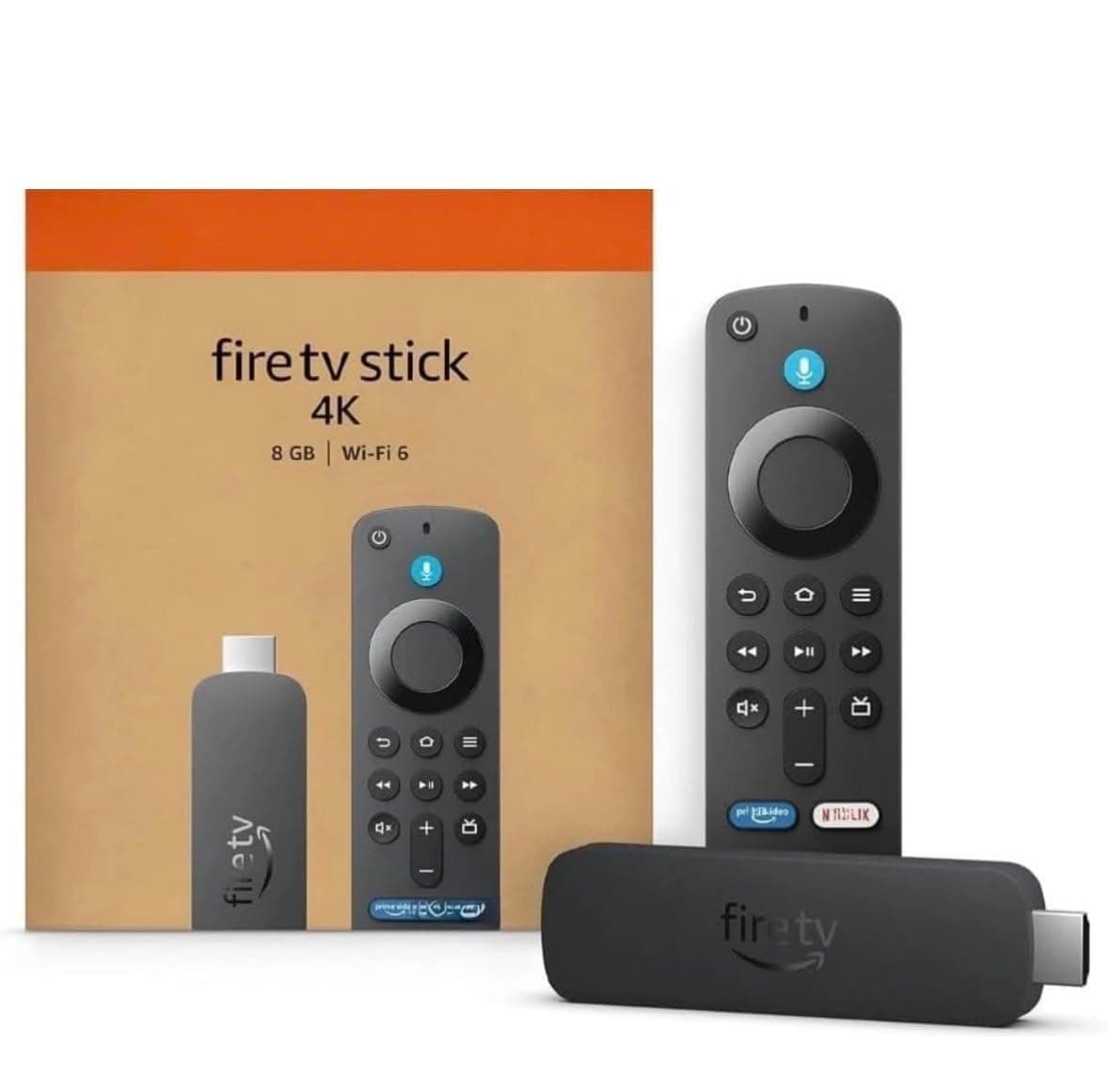 Amazon Fire TV Stick 4K Ultra HD with Alexa Voice Remote, Latest Gen, HDMI Media Player, Dolby… product image