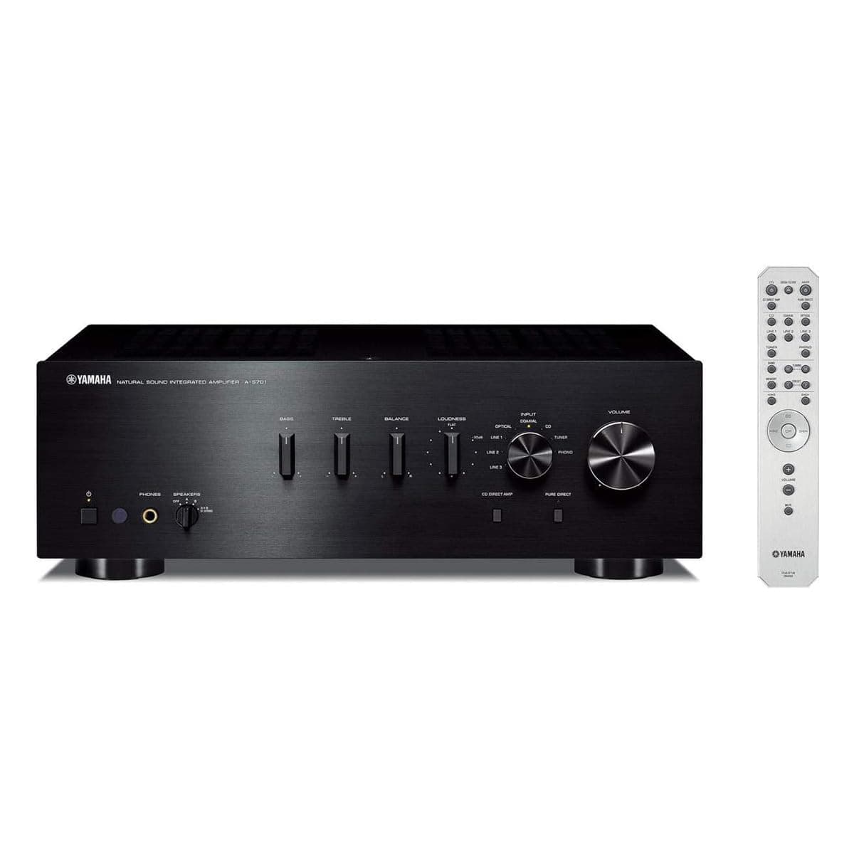 Yamaha A-S701BL Natural Sound integrierter Stereoverstärker (schwarz) product image