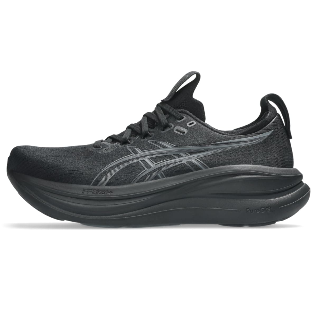 ASICS, Herren, Gel-Nimbus 28, Schwarz/Graphitgrau, 40, X-Wide product image