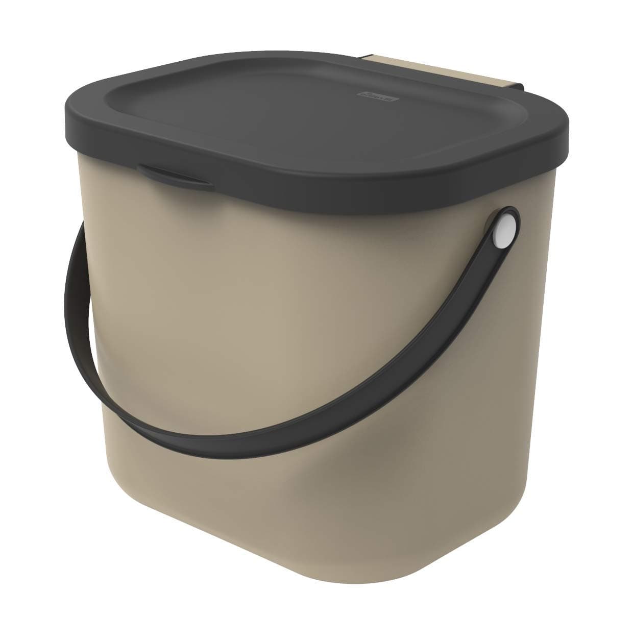 Rotho, Albula, Bio waste bin 6 l for the kitchen, Plastic (PP) BPA-free,… product image