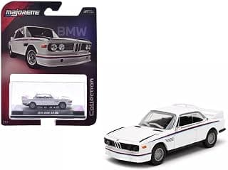Jada Majorette Collection – 1975 BMW 3.0 CSL 1:64 Die-Cast Model Car with Rubber Tires &… product image