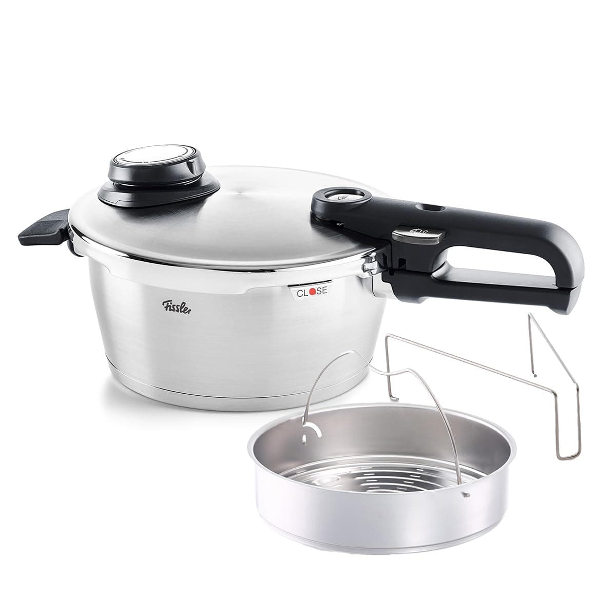Fissler Vitavit Premium/Schnellkochtopf (3,5 L, Ø 22 cm) Edelstahl-Dampfkochtopf,4-Garstufen,… product image