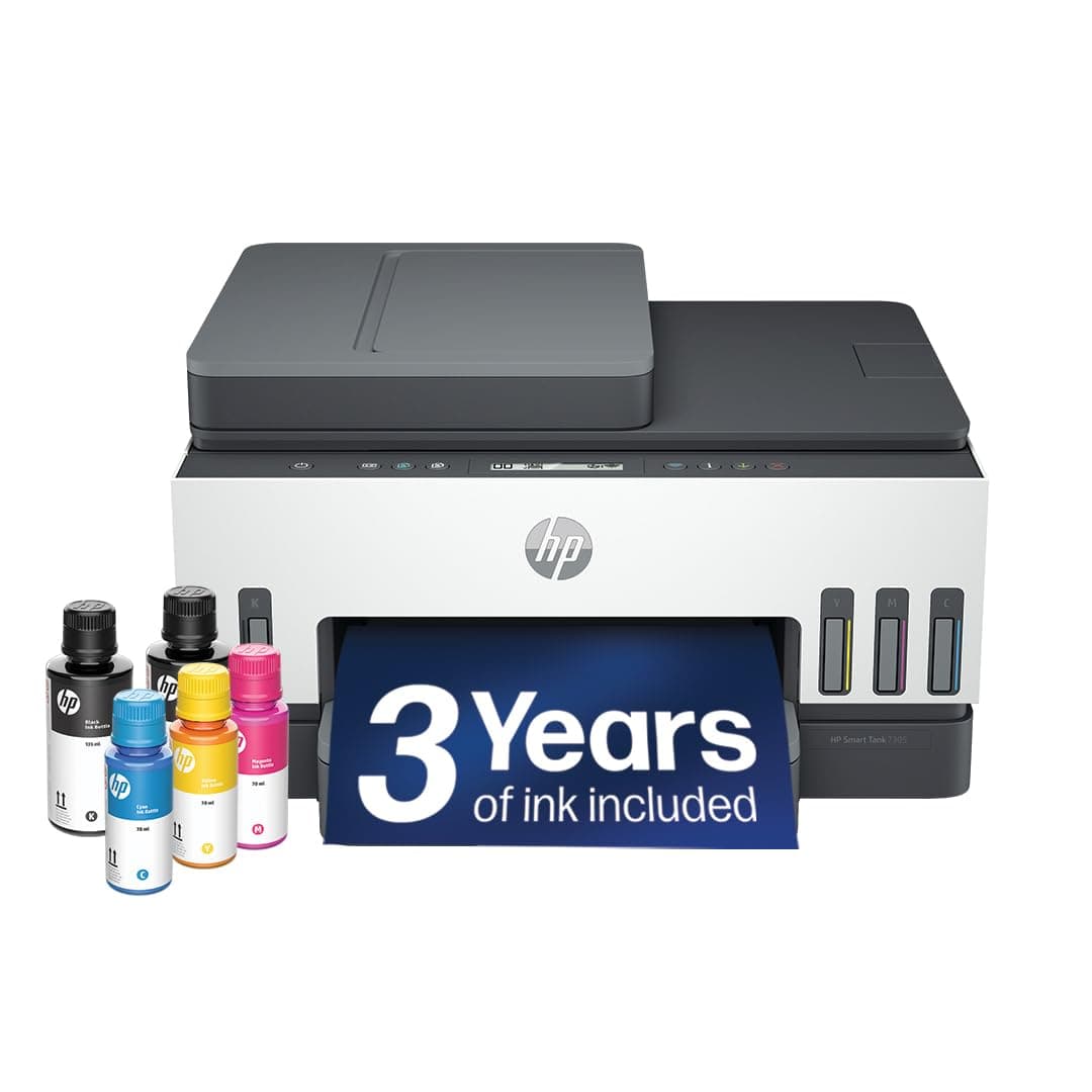 HP Smart Tank 7305 Multifunktionsdrucker (Drucker, Scanner, Kopierer, ADF, WLAN, LAN,… product image