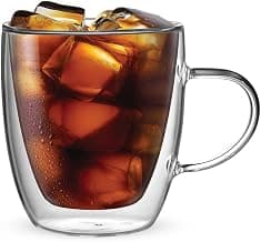 Set of 2 Double Wall Capri Cups, 350 ml, Heat Insulation, Borosilicate Glass product image
