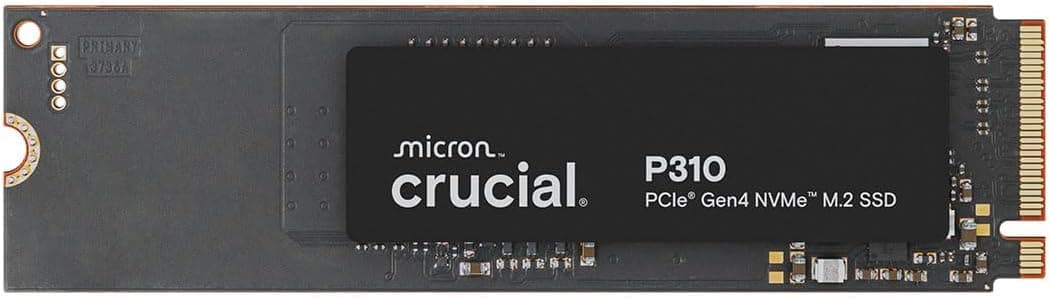 Crucial P310 2TB SSD M.2 2280 NVMe PCIe Gen4, Up to 7,100MB/s, Laptop, Desktop (PC) & Handheld… product image