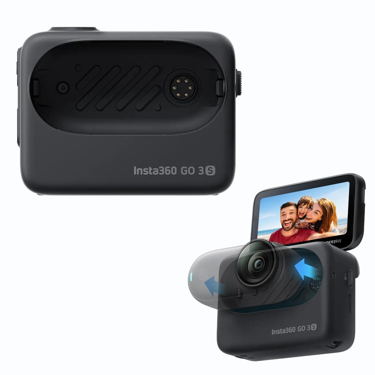 Insta360 GO 3S Action Pod Midnight Black product image