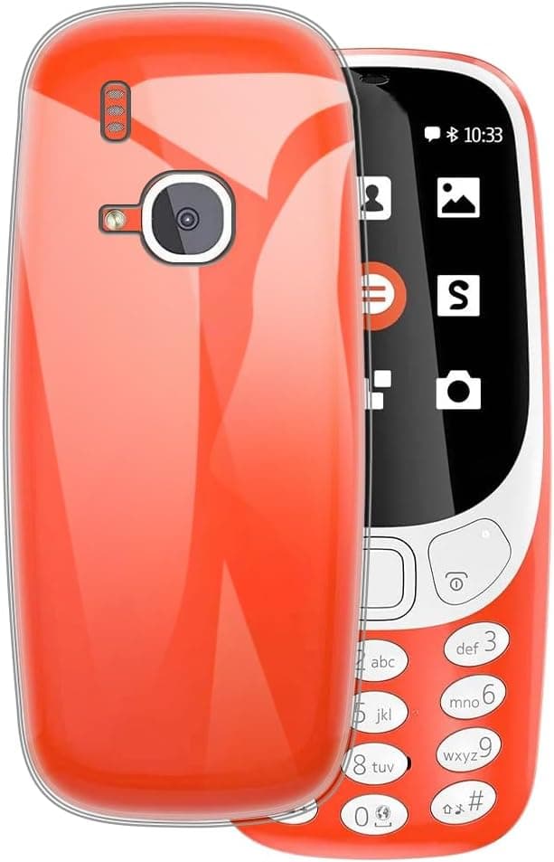 OAGELIM Custodia Compatibile con Nokia 3310 2017 Case Antiurto in TPU Morbido e Flessibile con… product image