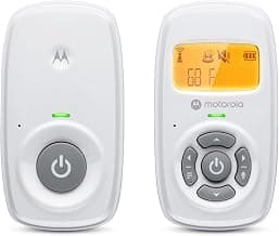 Motorola Nursery Baby Monitor AM24 - Audio Only with High Sensitive Microphone - Parent Unit… product image