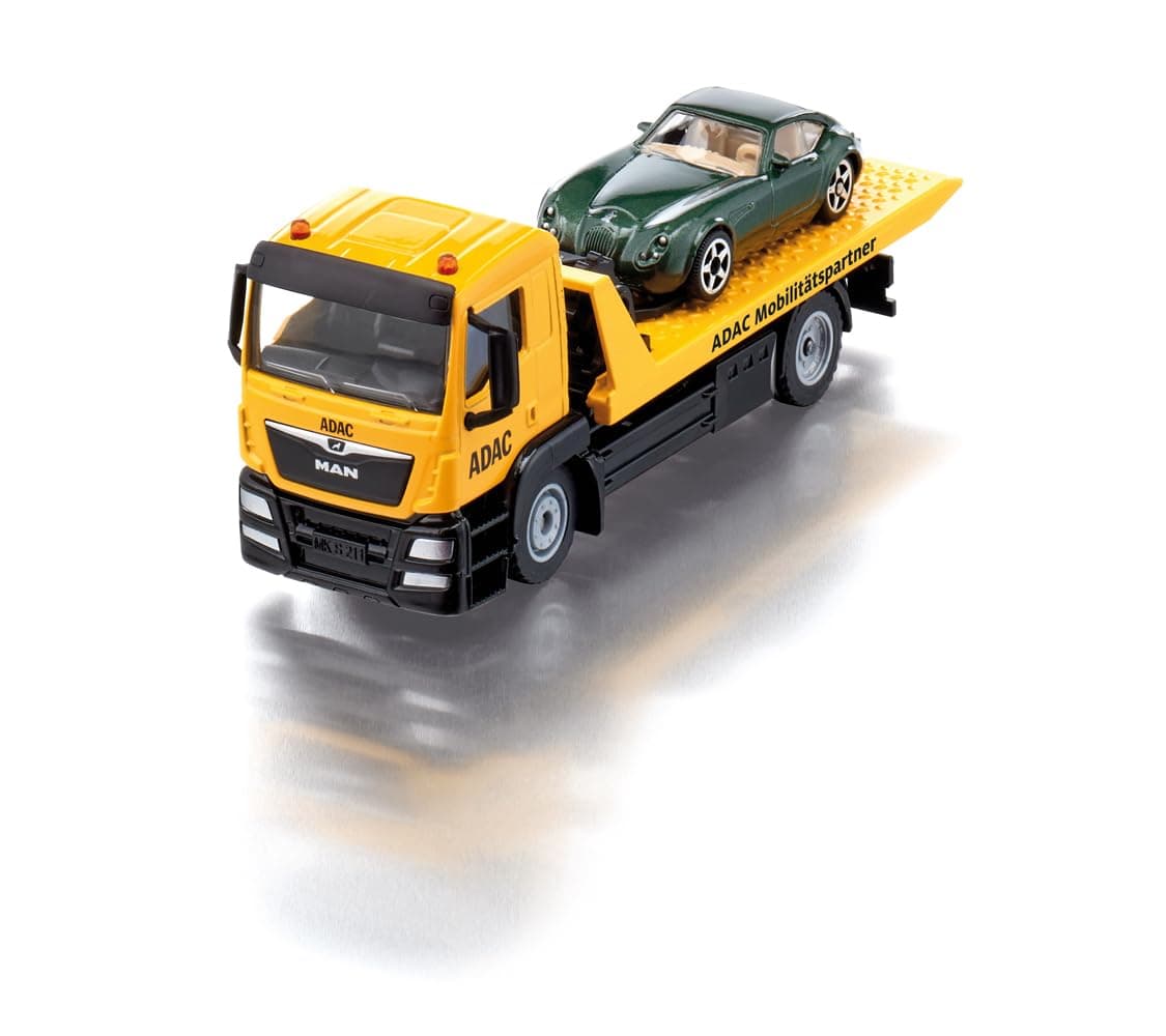 Siku 2722, Carro Attrezzi MAN ADAC, Inclusa Auto Giocattolo, 1:55, Metallo/Plastica, Giallo,… product image
