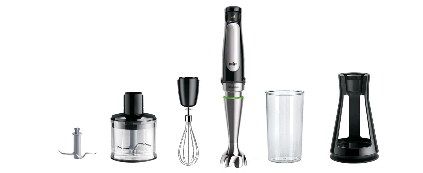 Braun MultiQuick 7 - Deep Blender, SplashControl, ActiveBlade System for Hard Food, Accurate… product image