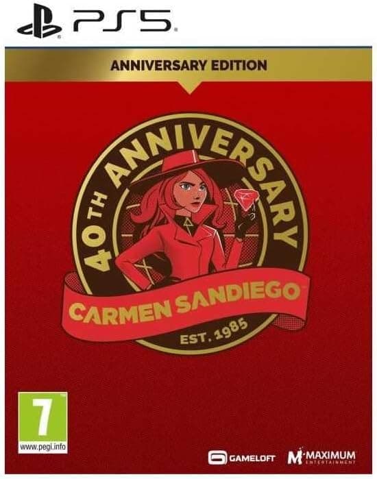 Carmen Sandiego 40th Anniversary Edition Playstation 5 product image