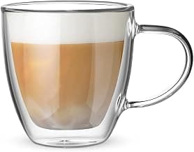 Set of 2 Double Wall Capri Cups, 160 ml, Heat Insulation, Borosilicate Glass product image