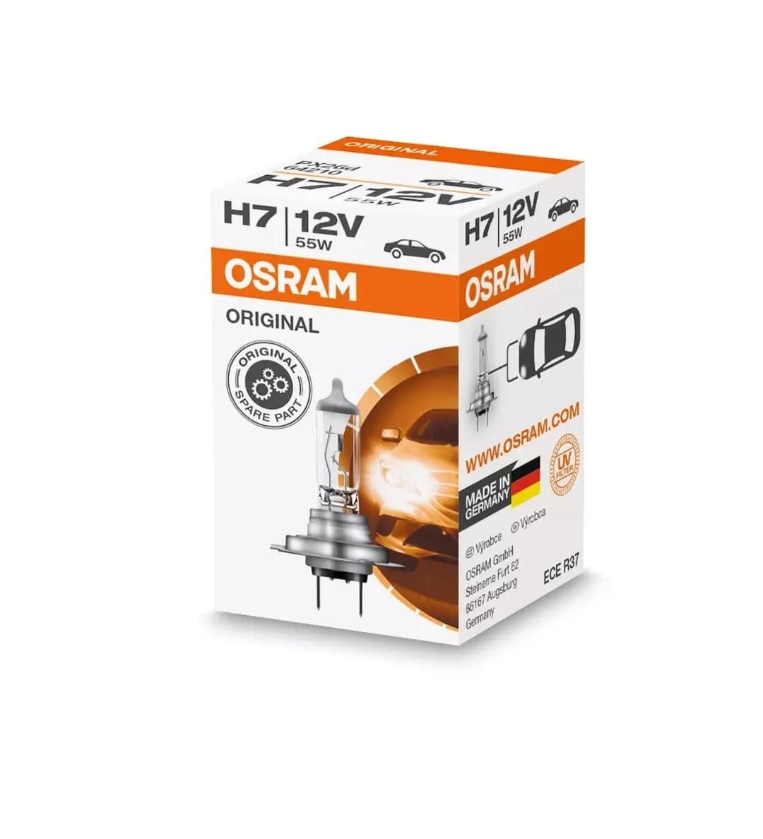 Osram Glühlampe, Orange, Faltschachtel product image