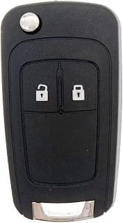 JZK 2 Buttons Replacement Key Fob Case Compatible For Opel Astra J Insignia A Meriva B Zafira… product image