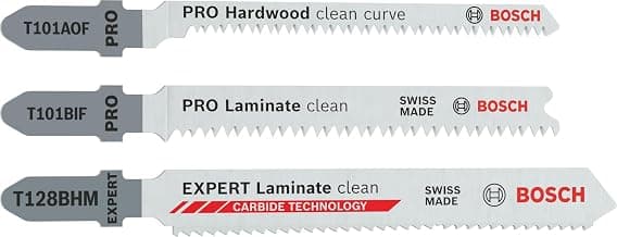 15x PRO Laminate Jigsaw Blade Set 15 Pieces (for Hardwood, Parquet, 113 x 50 mm) product image