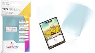 Unit Gamegenic Thick Inner Card Sleeves: Clear (50ct) | Trading Card Accessory product image