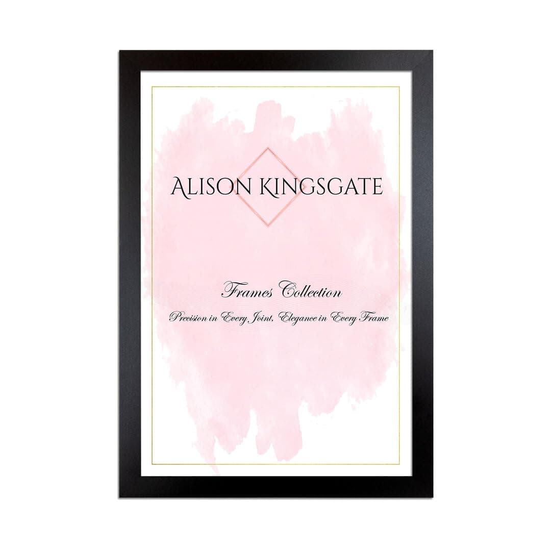 Alison Kingsgate Sleek A3 Picture Frame - Engineered Wood with Shatterproof Perspex Front… product image