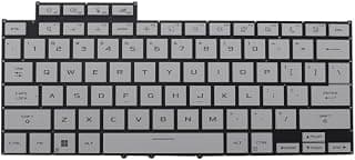 Ersatz-Tastatur für ASUS ROG Zephyrus G16 Air GU605 GU605M 2024, Hintergrundbeleuchtung, US-Weiß product image