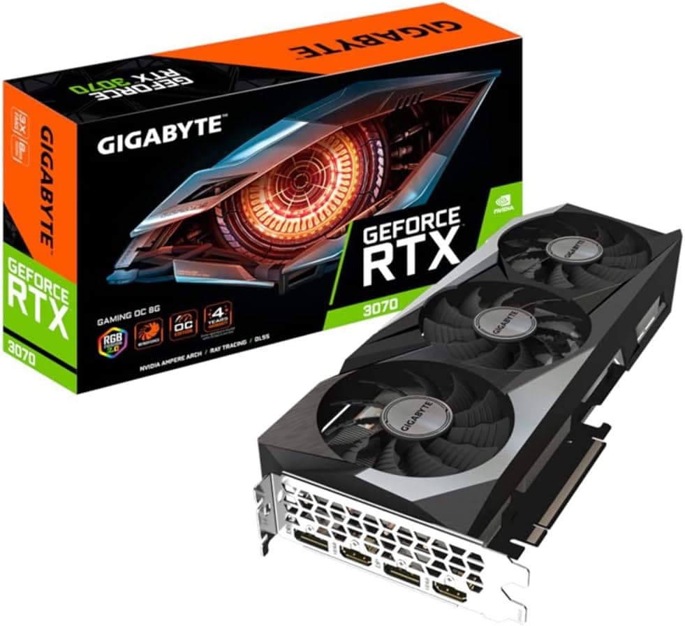 GIGABYTE Carte Graphique GeForce RTX 3070 Gaming OC 8 Go product image