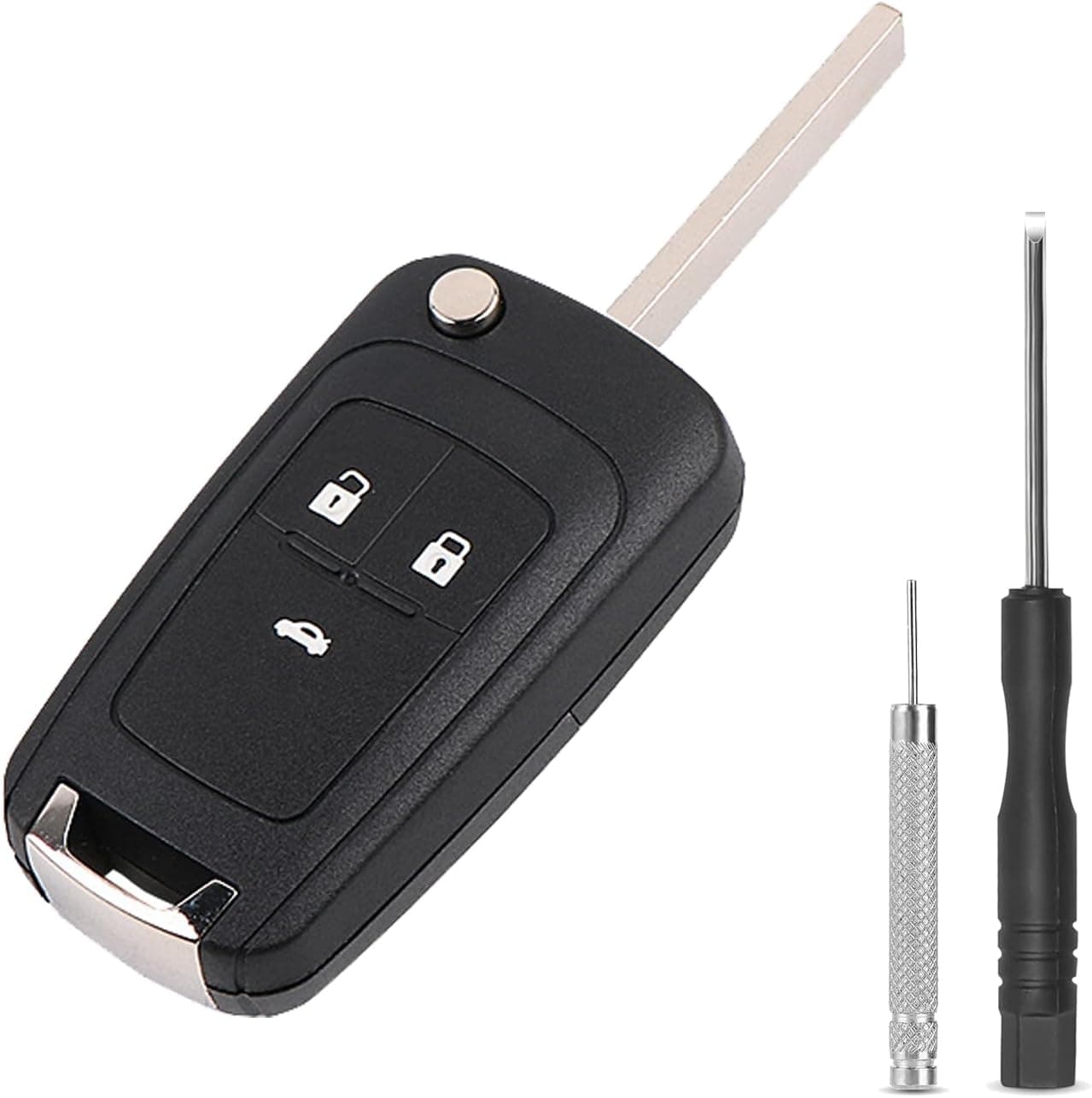 1 x 3 Button Key Case for Opel/Vauxhall Adam Astra J Corsa E Zafira C Insignia Cascade Karl… product image