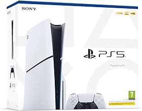 Sony PlayStation PS5 Slim Blu-Ray Edition Console - White (Renewed) product image