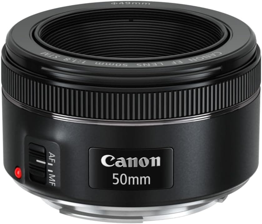 Canon EF 50mm F1.8 STM Objektiv (58mm Filtergewinde) schwarz product image