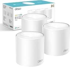 TP-Link Deco X10(3-Pack) AX1500 Whole Home Mesh WiFi 6 System product image
