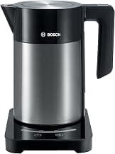 Bosch Sky Variable Temperature Cordless Kettle, TWK7203GB, Black/Silver product image