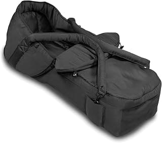 Hauck 2 In 1 Carry Cot, Black | Semi-rigid baby bath with carrying handles, removable base… product image