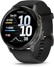 Garmin Venu 4, Montre GPS connectée sport & santé AMOLED, Noir, 41mm product image
