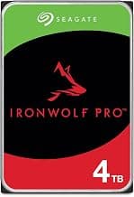 Seagate IronWolf Pro 4TB, Enterprise Internal NAS HDD, CMR, 3.5 Inch, SATA 6GB/s, 7.200 RPM,… product image