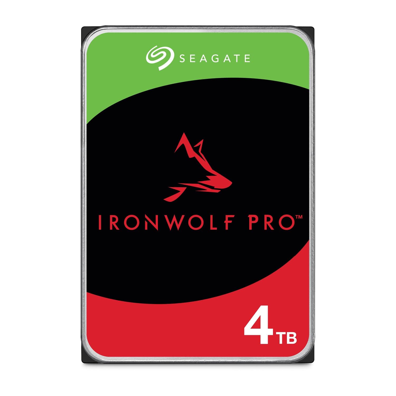 Seagate IronWolf Pro 4TB, Enterprise Internal NAS HDD, CMR, 3.5 Inch, SATA 6GB/s, 7.200 RPM,… product image