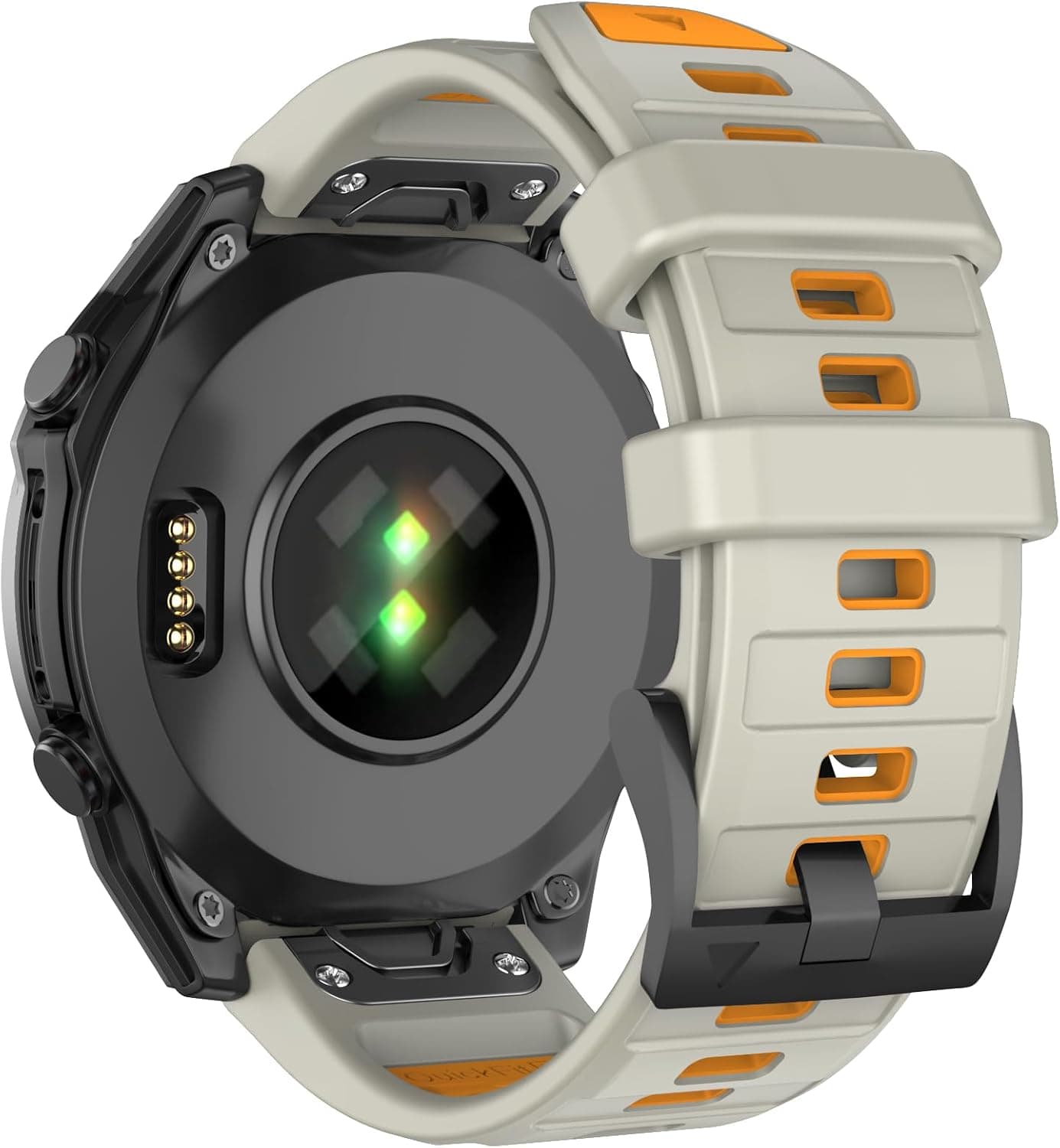26mm Quick Adjust Band for Fenix 8/7X/6X Pro/5X Plus, Epix Pro 51mm - Soft Silicone… product image