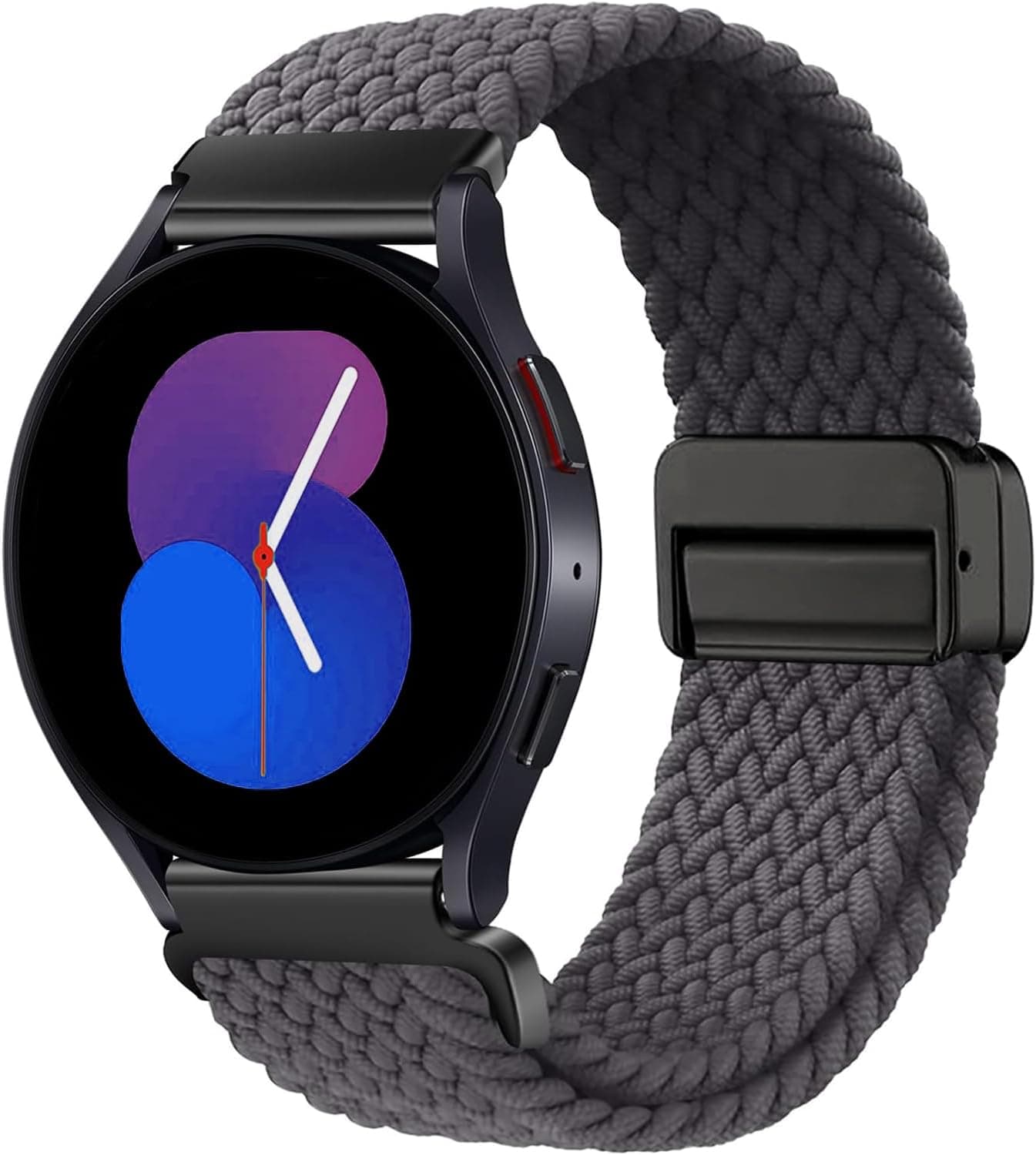 Issinlky Nylon Braided Strap for Galaxy Watch 7/FE/6/5/4 40mm 44mm 20mm Elastic Band for… product image