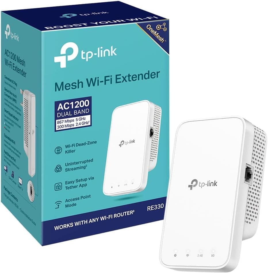 TP-Link RE330 AC1200 WiFi Extender Booster WiFi Booster product image